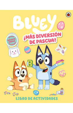 Bluey Más diversión de Pascua libro actividades infantil