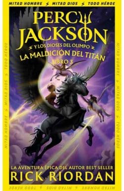 Percy Jackson y los dioses del Olimpo 3 libro