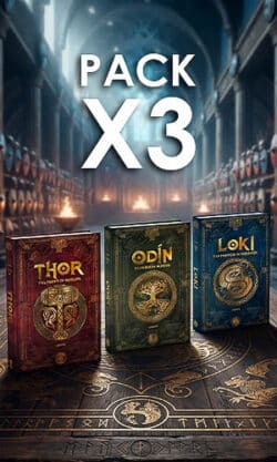Pack 3 libros Mitos Nordicos Odin Thor Loki